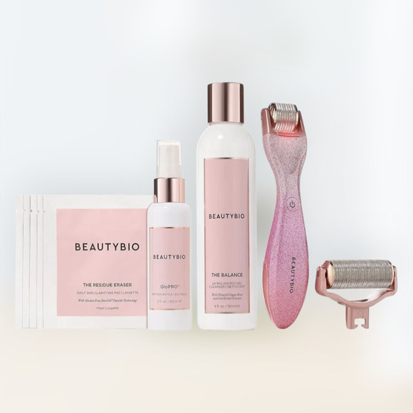 BeautyBio New Skin that Glitters glopro face & body bestsellers set - Picture 1 of 3